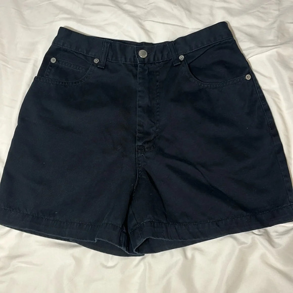 Banana Republic Black Denim Shorts size 6